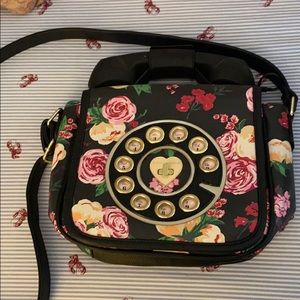 Betsy Johnson phone crossbody bag